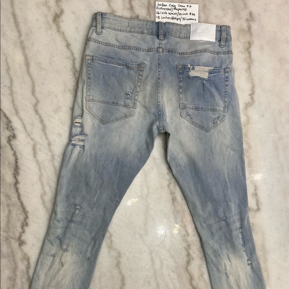 EUC Jordan Craig Sean Fit Distressed/ Repaired - Picture 12 of 15